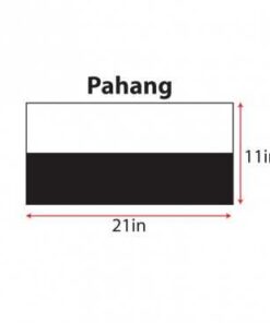 Bendera Pahang (Cotton) 11 x 21in