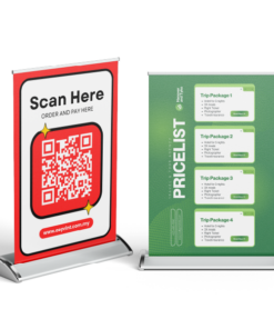 Mini Roll Up Banner (Table)