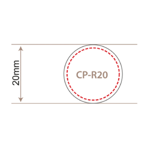 20mm Round Lapel Pin - Image 2