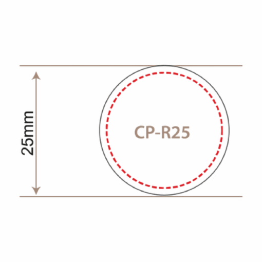 25mm Round Lapel Pin - Image 2