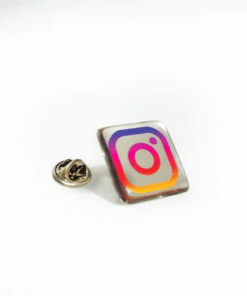 25mm Square Lapel Pin