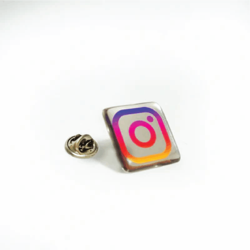 25mm Square Lapel Pin
