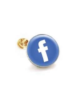 30mm Round Lapel Pin