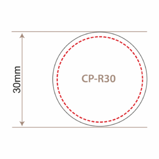 30mm Round Lapel Pin - Image 2